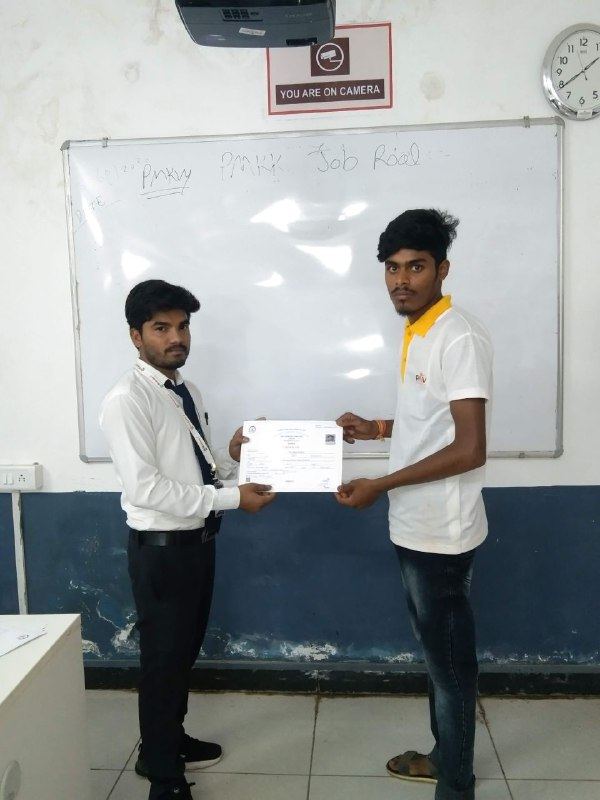 Certificate — Mahendra Skills (MSTDPL)